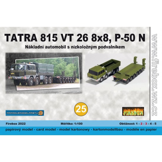 Tatra 815 VT 26 8x8, P-50 N