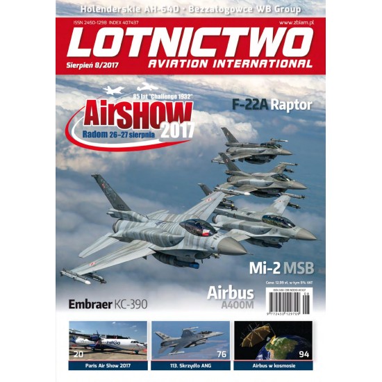 Lotnictwo Aviation International 8/2017