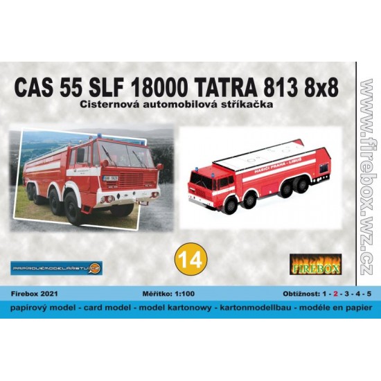 CAS 55 SLF 18000 TATRA 813 8x8
