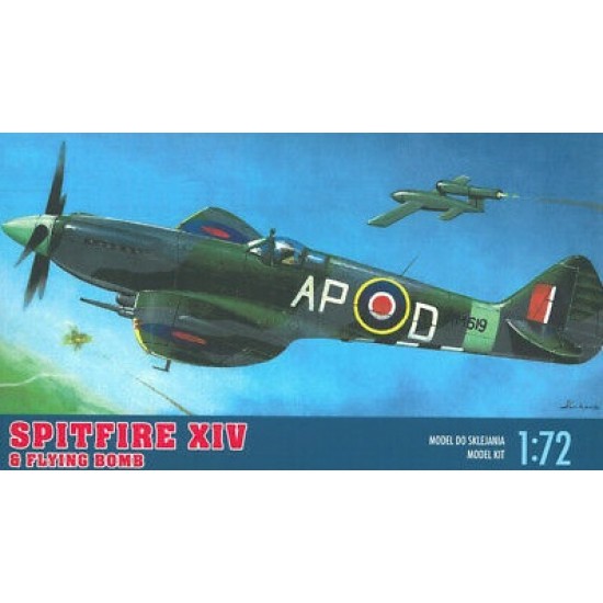 Spitfire XIV & Flying Bomb
