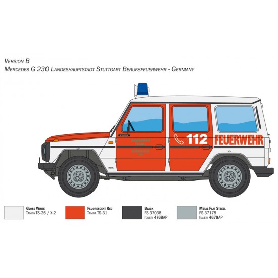 Mercedes Benz G230 Feuerwehr