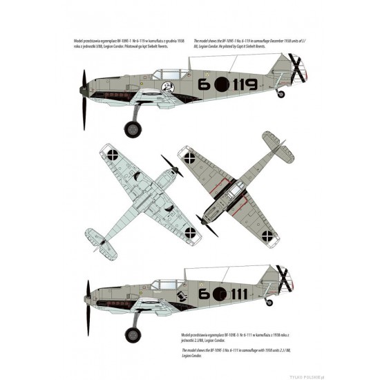 Messerschmitt Bf-109 E-1/E-3 Legion Condor