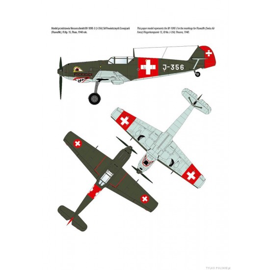 Messerschmitt Bf-109 E-3 Swiss Shark