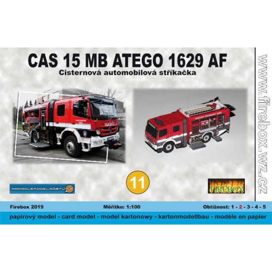 Mercedes Benz Atego CAS15 1629 AF