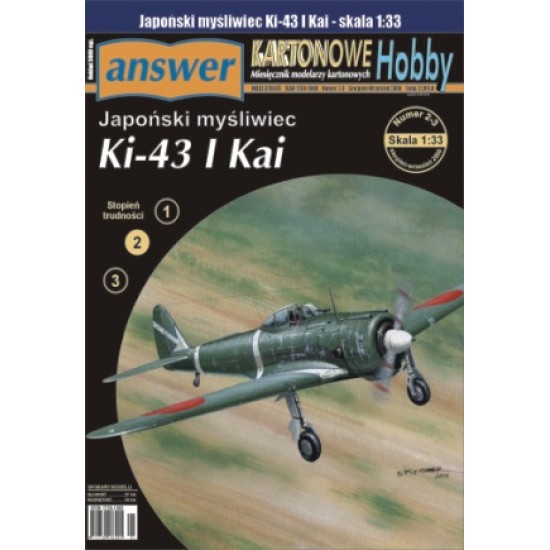 Japoński myśliwiec Ki-43 I Kai